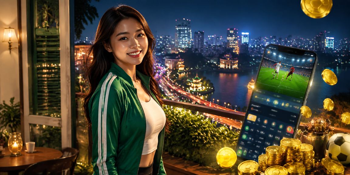 Người dùng tại Hà Nội ngồi quán cà phê theo dõi kết quả bóng đá và kiểm tra ưu đãi trên y8com