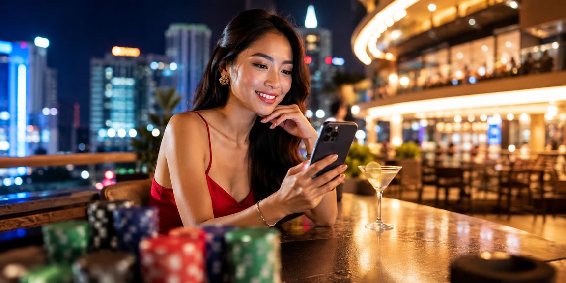 Người dùng xem kèo cá cược thể thao trên điện thoại tại vùng núi Sapa, Việt Nam